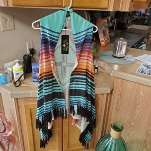 Crazy Train Santa Fe Vest reg size